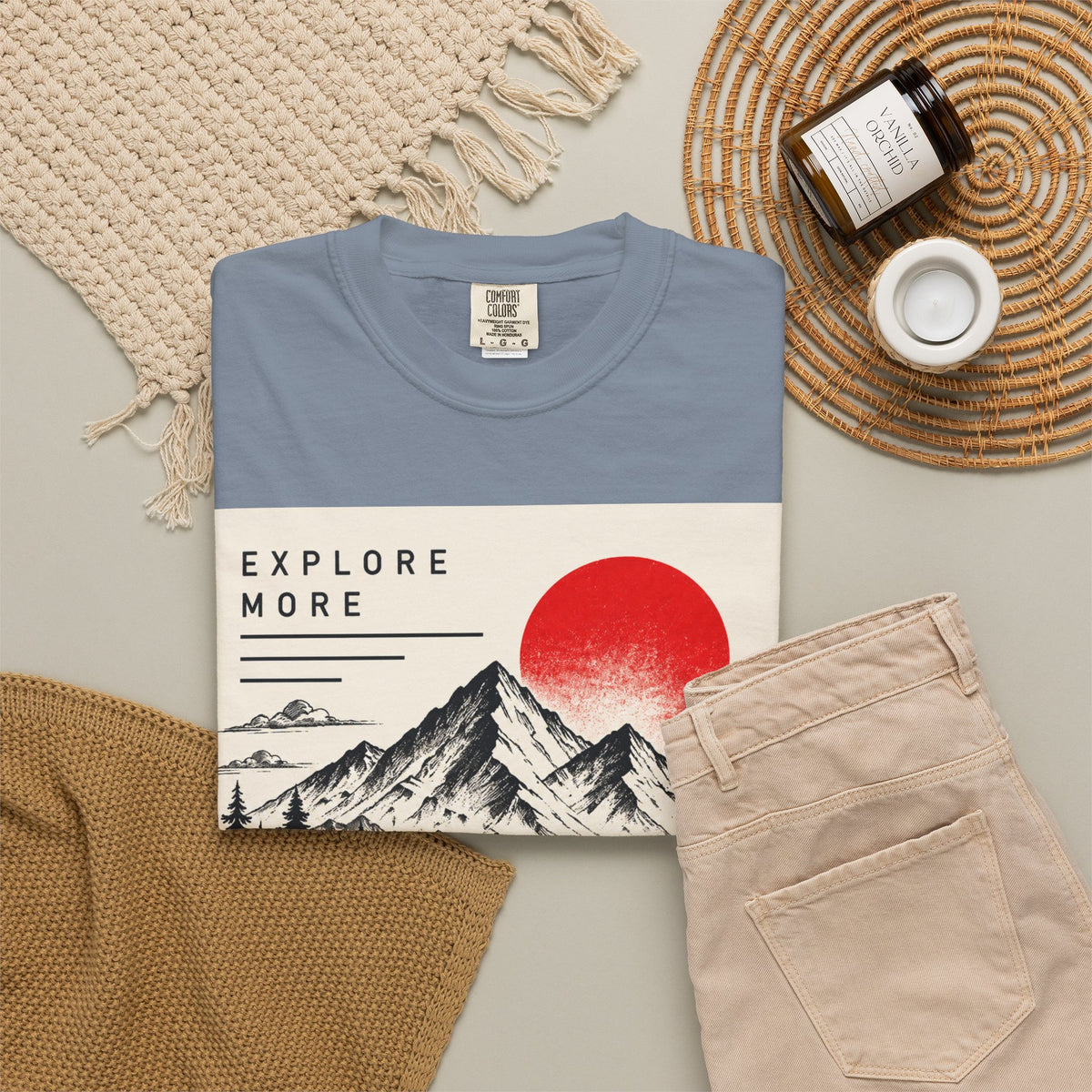 Explore More Mountain T-Shirt — 'Good Things Are Ahead' Outdoor Adventure Tee