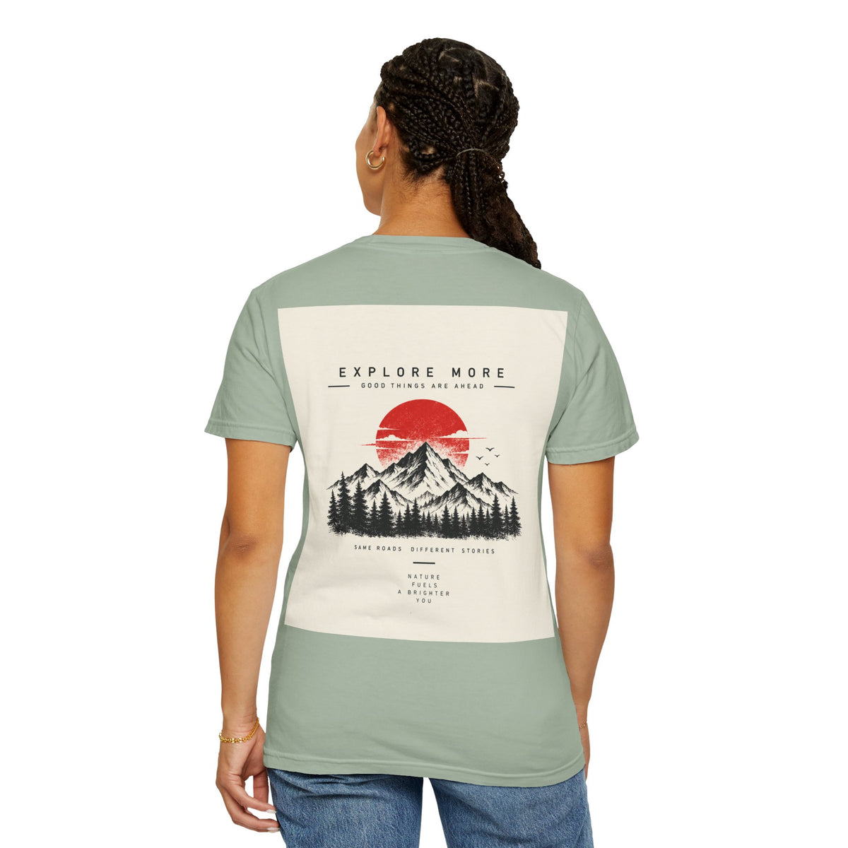 Explore More Mountain T-Shirt — 'Good Things Are Ahead' Outdoor Adventure Tee
