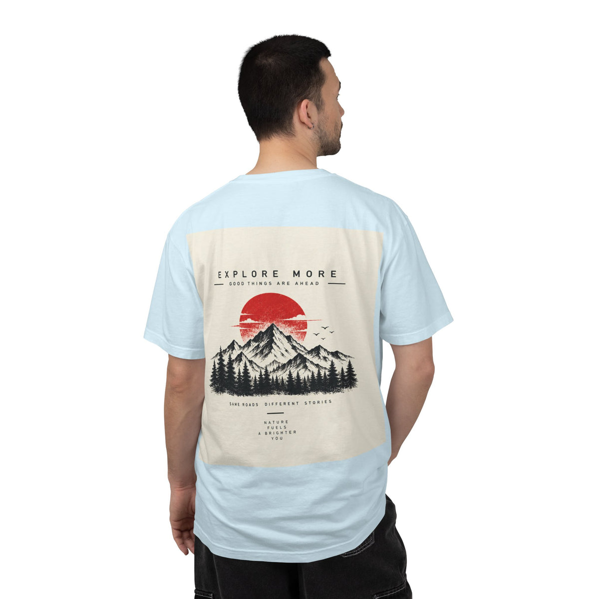 Explore More Mountain T-Shirt — 'Good Things Are Ahead' Outdoor Adventure Tee