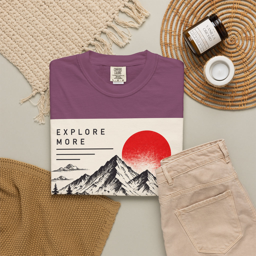 Explore More Mountain T-Shirt — 'Good Things Are Ahead' Outdoor Adventure Tee