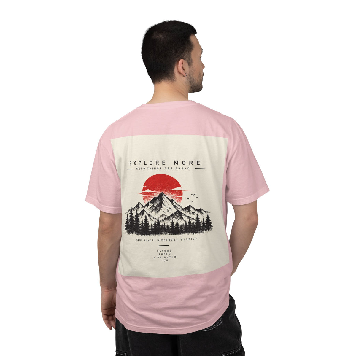 Explore More Mountain T-Shirt — 'Good Things Are Ahead' Outdoor Adventure Tee