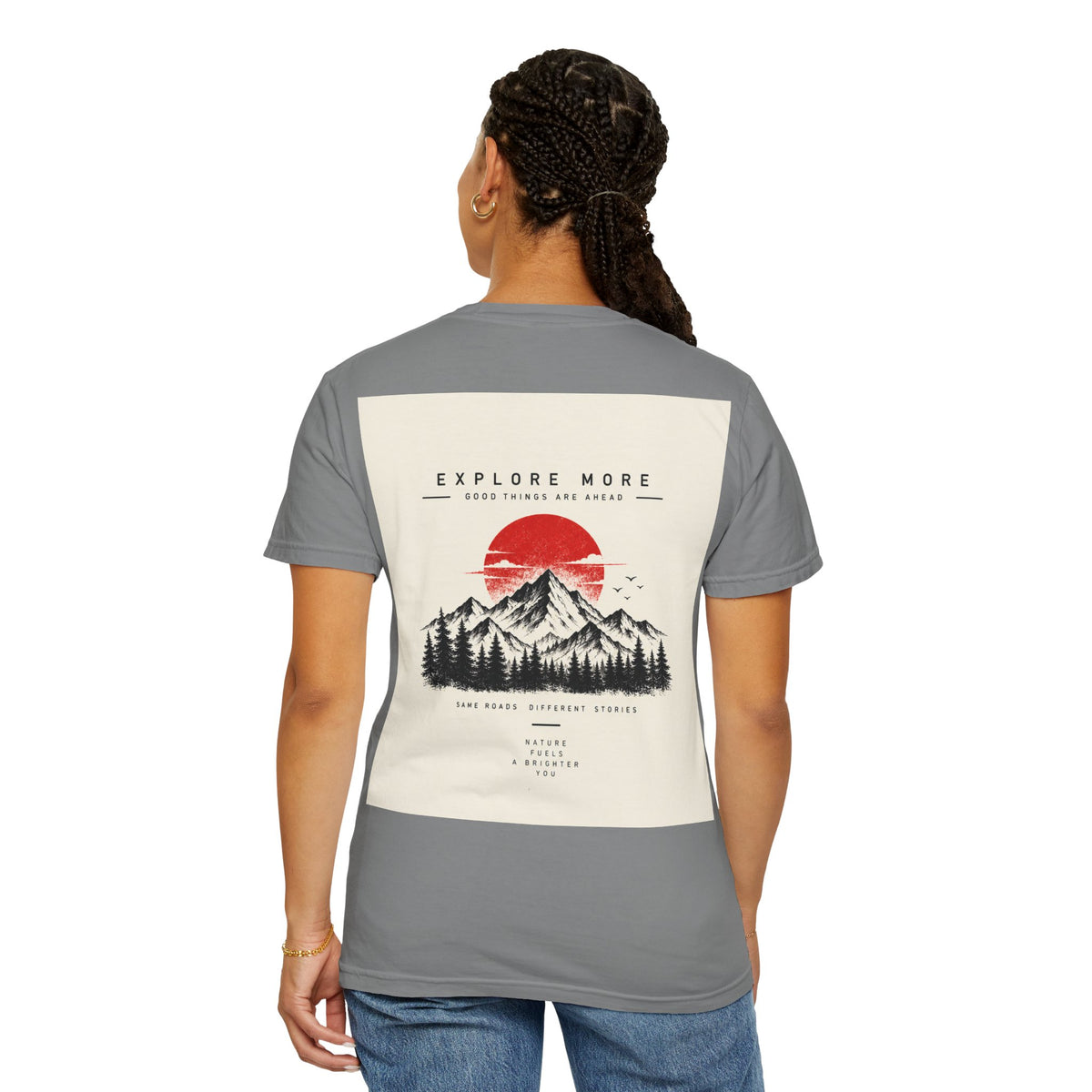 Explore More Mountain T-Shirt — 'Good Things Are Ahead' Outdoor Adventure Tee