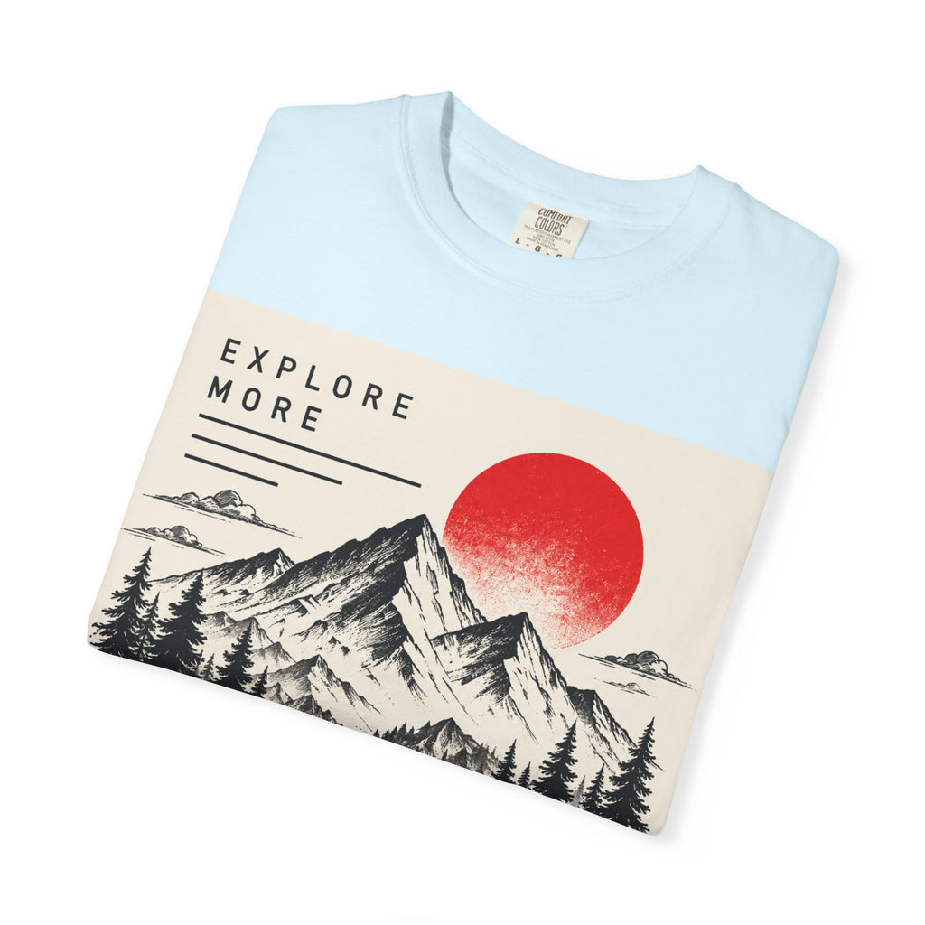 Explore More Mountain T-Shirt — 'Good Things Are Ahead' Outdoor Adventure Tee