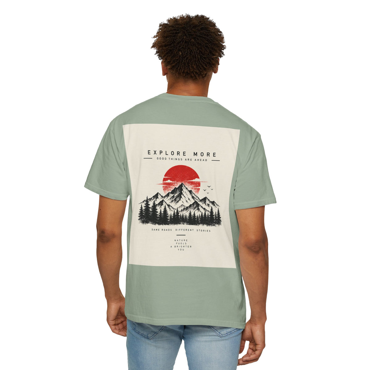 Explore More Mountain T-Shirt — 'Good Things Are Ahead' Outdoor Adventure Tee