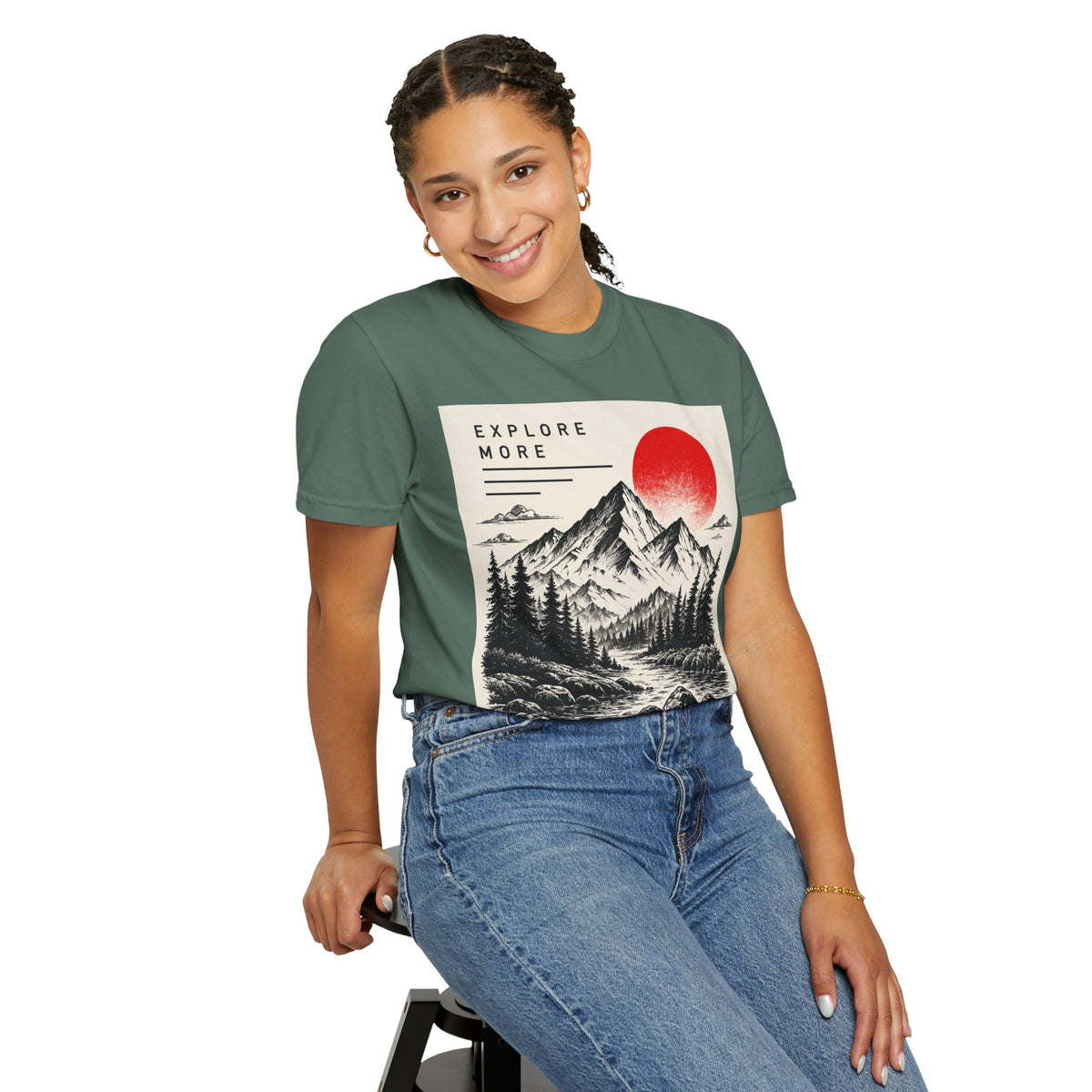 Explore More Mountain T-Shirt — 'Good Things Are Ahead' Outdoor Adventure Tee