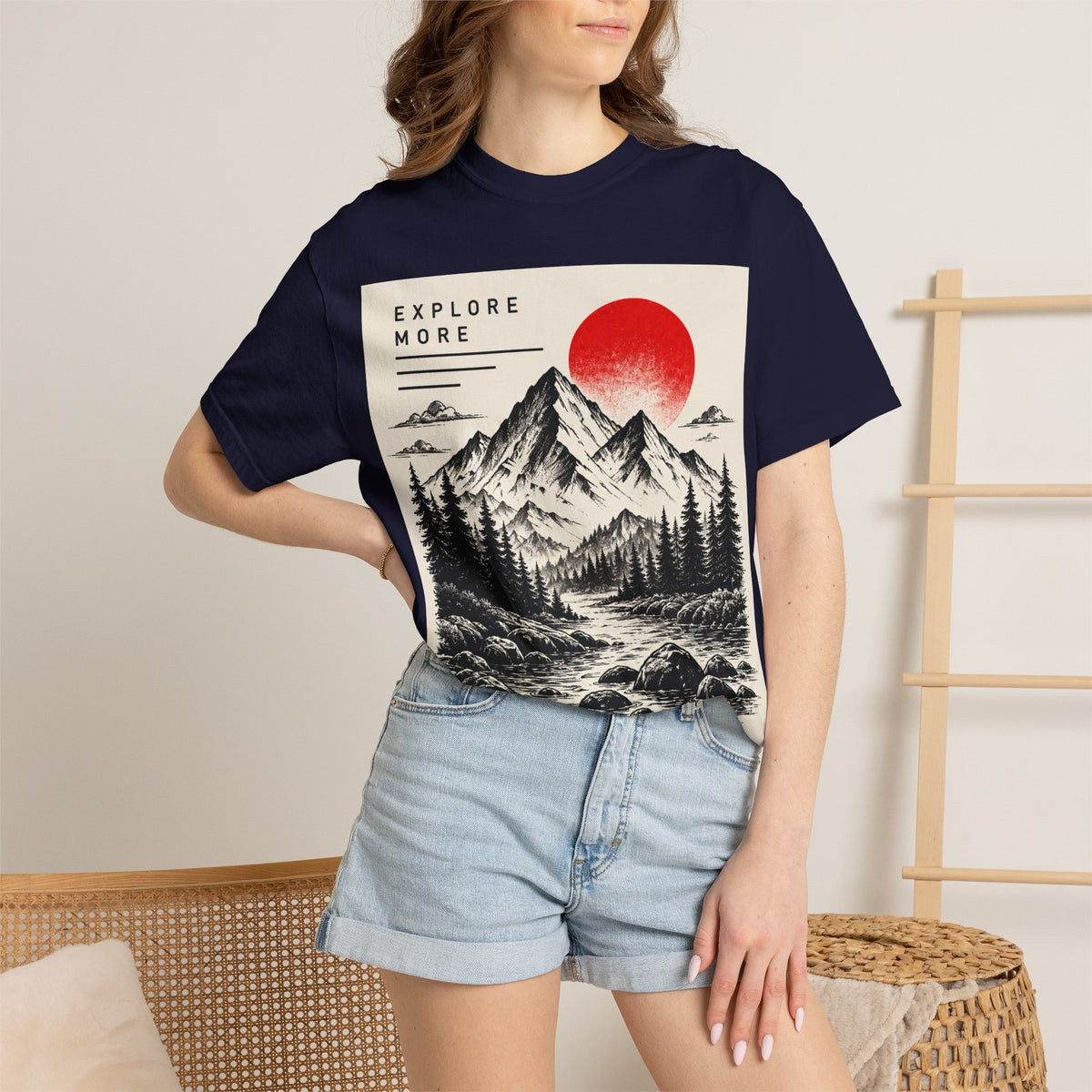 Explore More Mountain T-Shirt — 'Good Things Are Ahead' Outdoor Adventure Tee