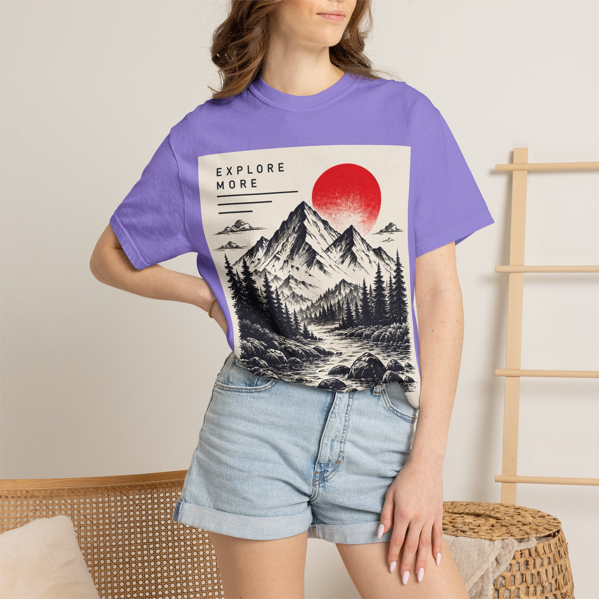 Explore More Mountain T-Shirt — 'Good Things Are Ahead' Outdoor Adventure Tee