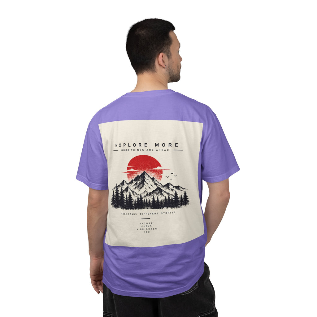 Explore More Mountain T-Shirt — 'Good Things Are Ahead' Outdoor Adventure Tee