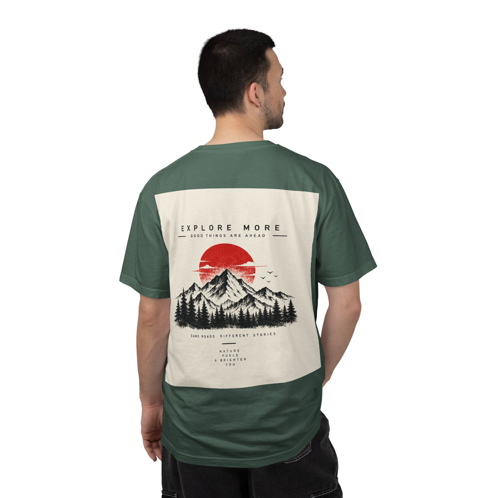 Explore More Mountain T-Shirt — 'Good Things Are Ahead' Outdoor Adventure Tee