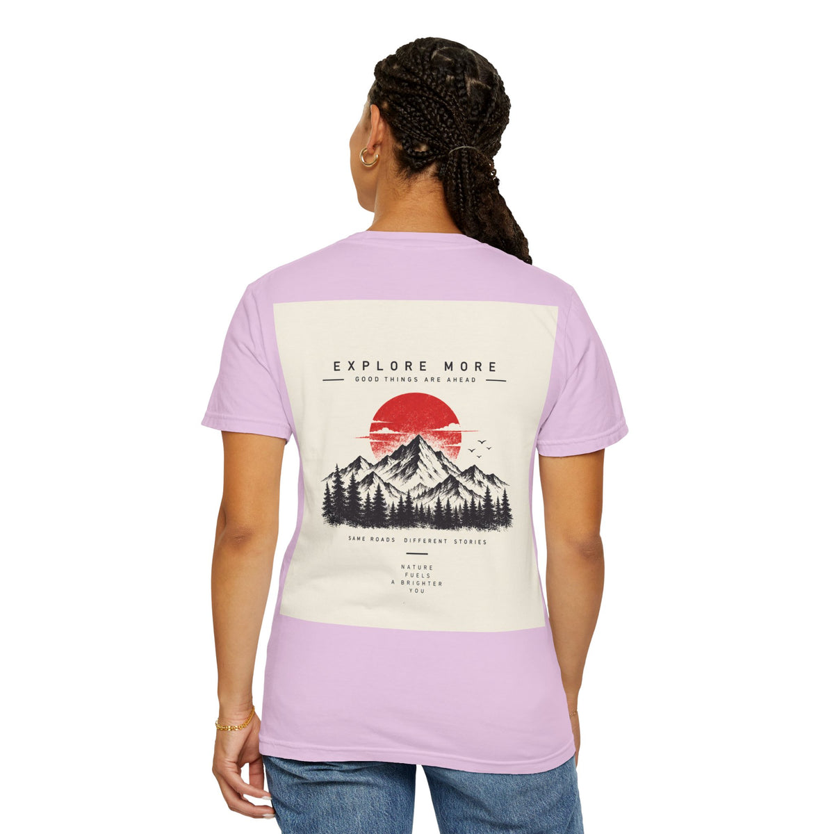 Explore More Mountain T-Shirt — 'Good Things Are Ahead' Outdoor Adventure Tee